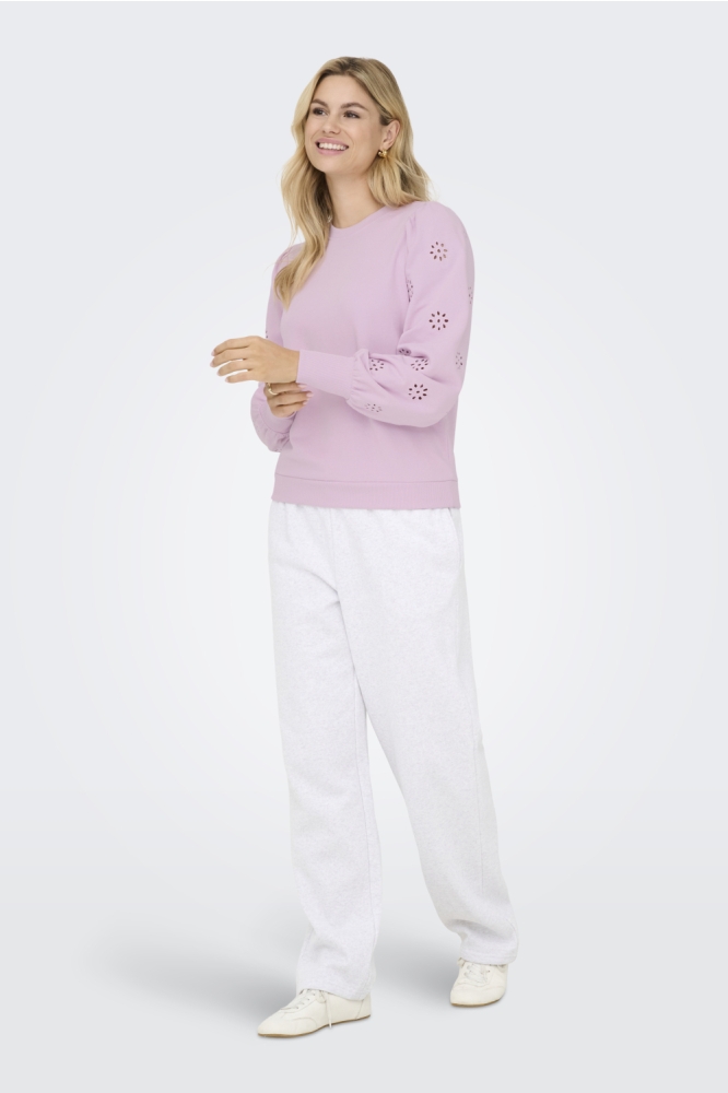 Only roze dames sweater | 