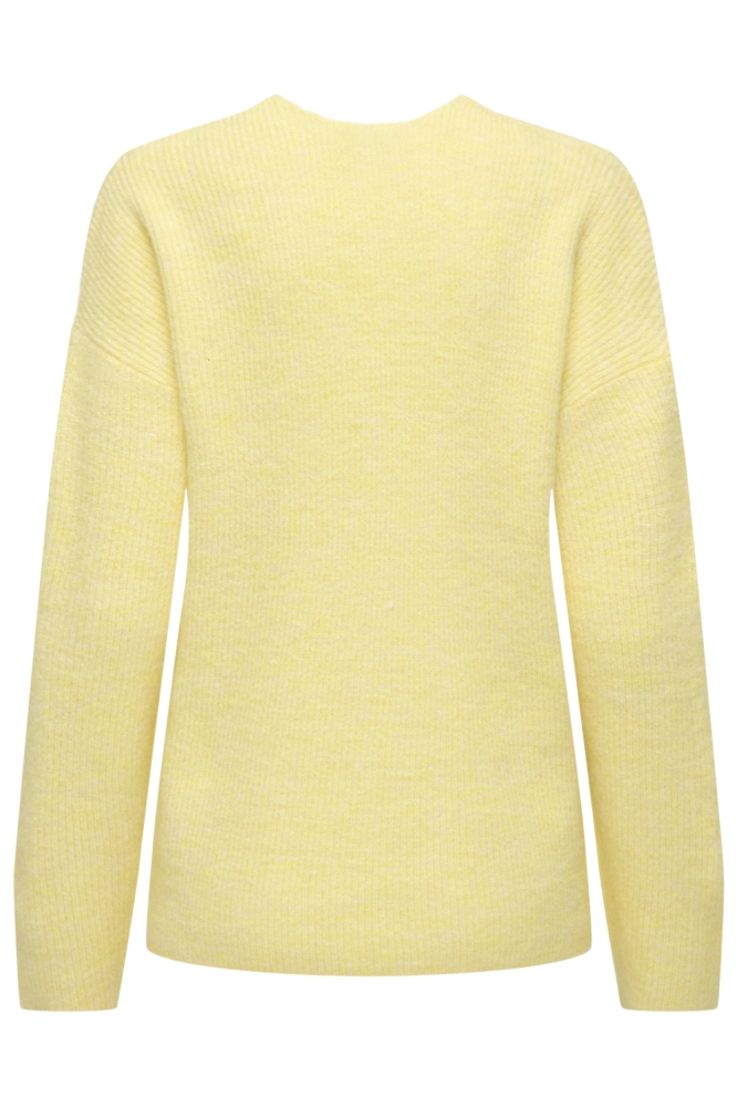 Only gele dames trui | Achteraanzicht