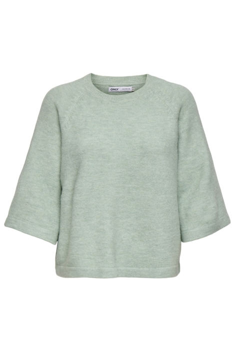 Only groene dames trui | Vooraanzicht