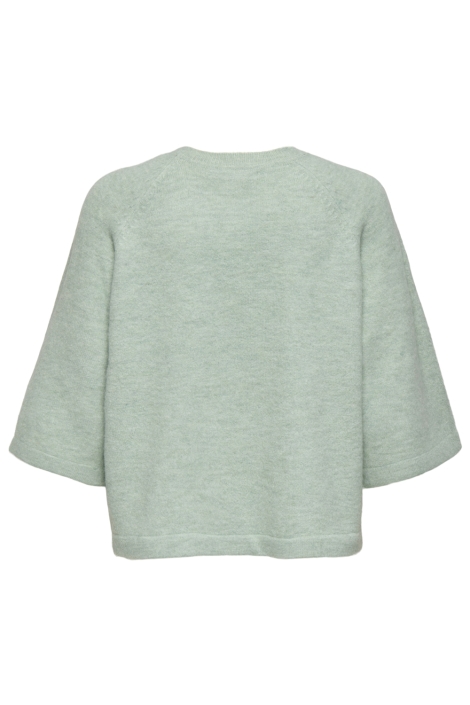 Only groene dames trui | Achteraanzicht