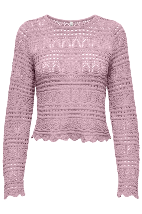 Only roze dames trui | Vooraanzicht