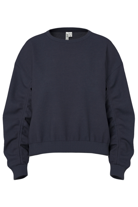 Hypedrop blauwe dames sweater | Vooraanzicht