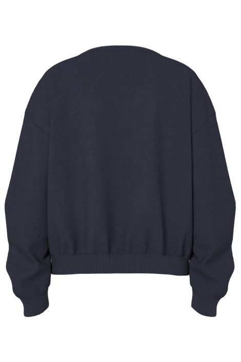 Hype Drop blauwe dames sweater | Achteraanzicht