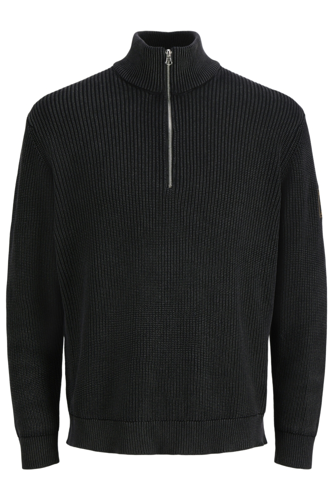 Jack & Jones zwarte heren trui | Vooraanzicht