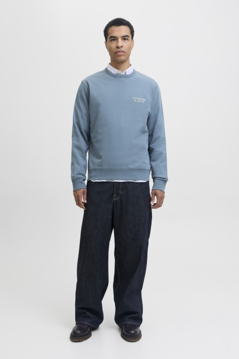 Jack & Jones blauwe heren sweater | Model