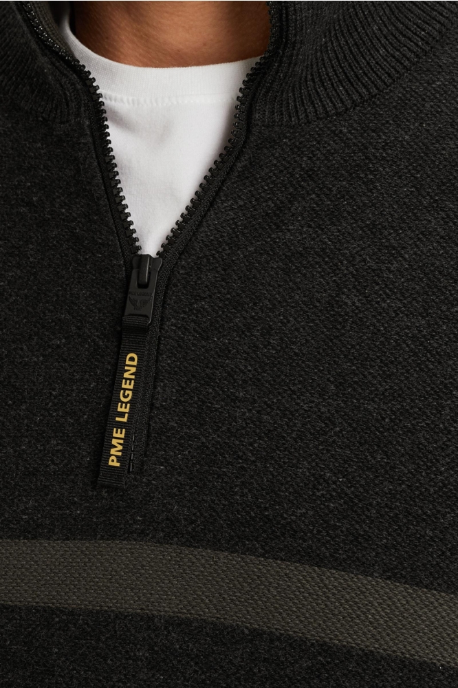 PME legend zwarte heren trui | Close up