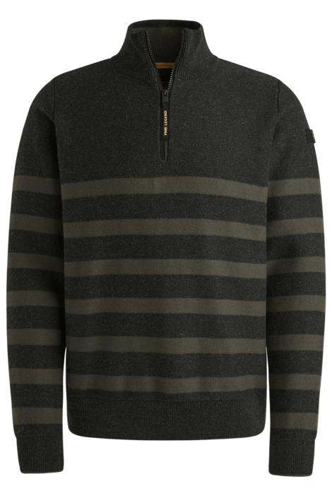 PME legend zwarte heren trui | Vooraanzicht