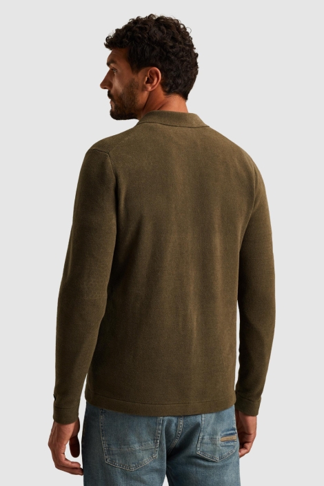 Cast Iron bruine heren ondergoed | Model achteraanzicht