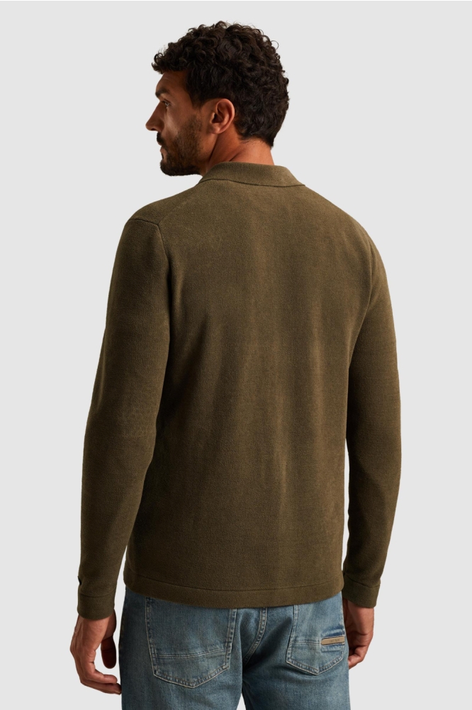 Cast Iron bruine heren ondergoed | Model achteraanzicht