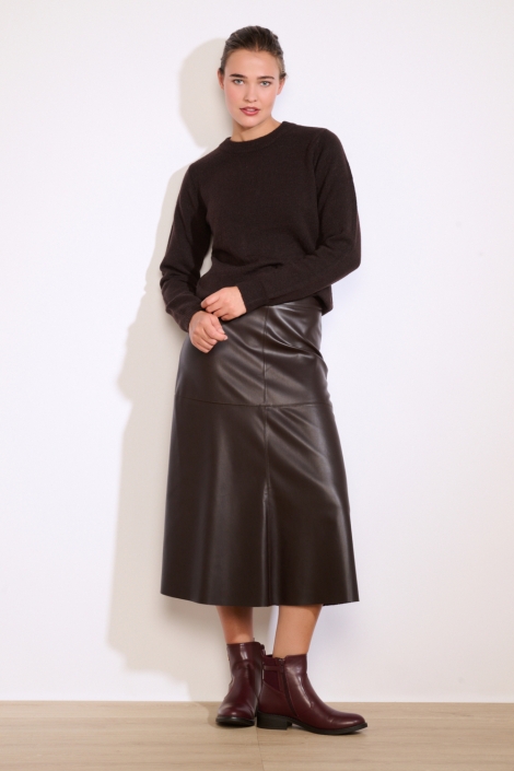 LolaLiza bruine dames trui | Model