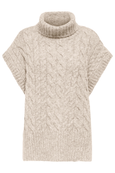 Only beige dames trui | Vooraanzicht