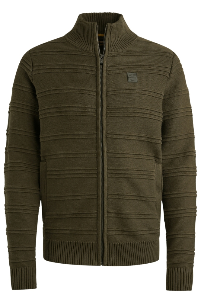 PME legend groene heren vest | Vooraanzicht