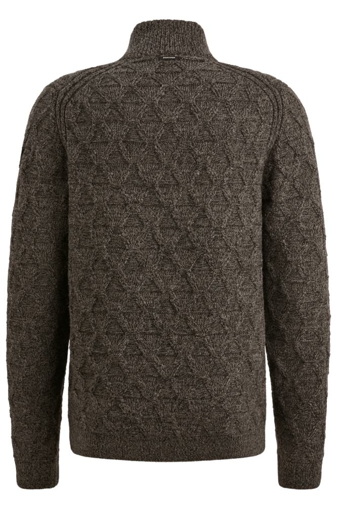 Vanguard grijze heren trui | Achteraanzicht