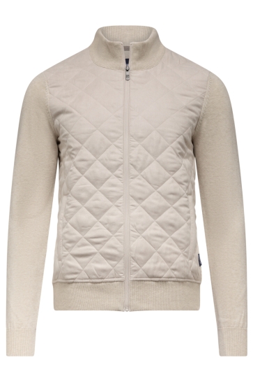 State of Art GEBREID VEST MET DOORGESTIKTE VOORKANT 16125105 1400