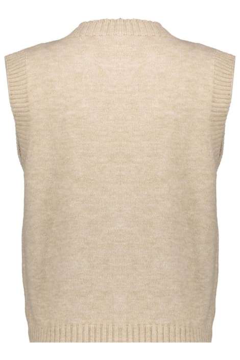 Geisha beige dames trui | Achteraanzicht
