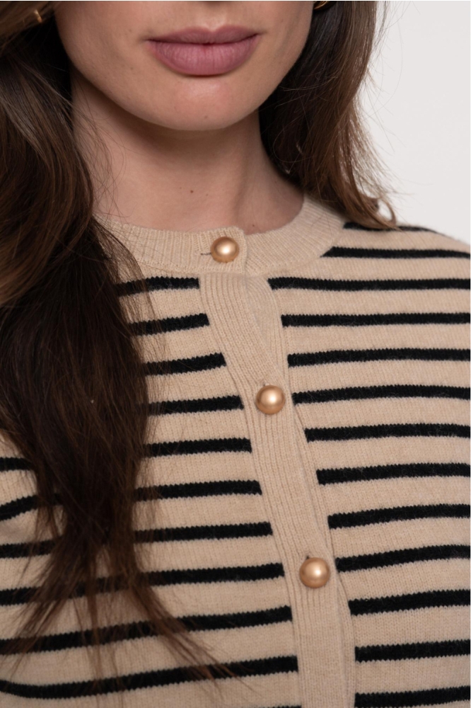 Geisha zand dames vest | Close up