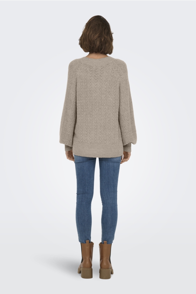 Only dames trui | Model achteraanzicht