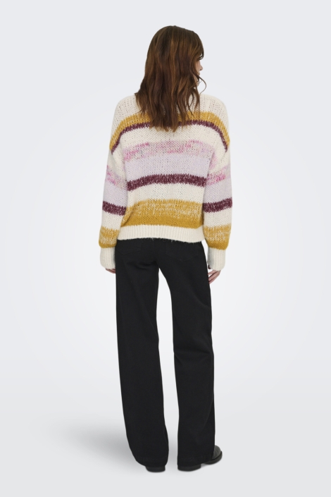 Only beige dames trui | Model