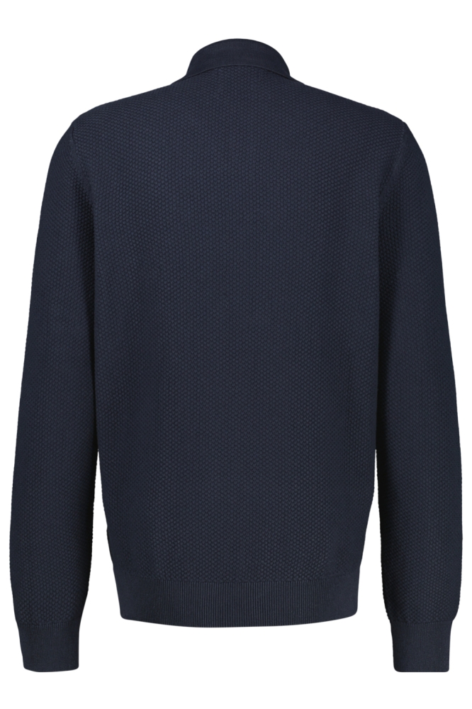Lerros blauwe heren polo |