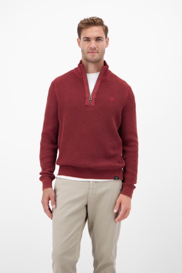 Lerros Trui TROYER IN GESTRUCTUREERDE KWALITEIT 25O5444 364 MAPLE RED