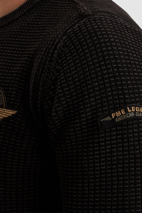 PME legend zwarte heren trui | Unique Selling Point