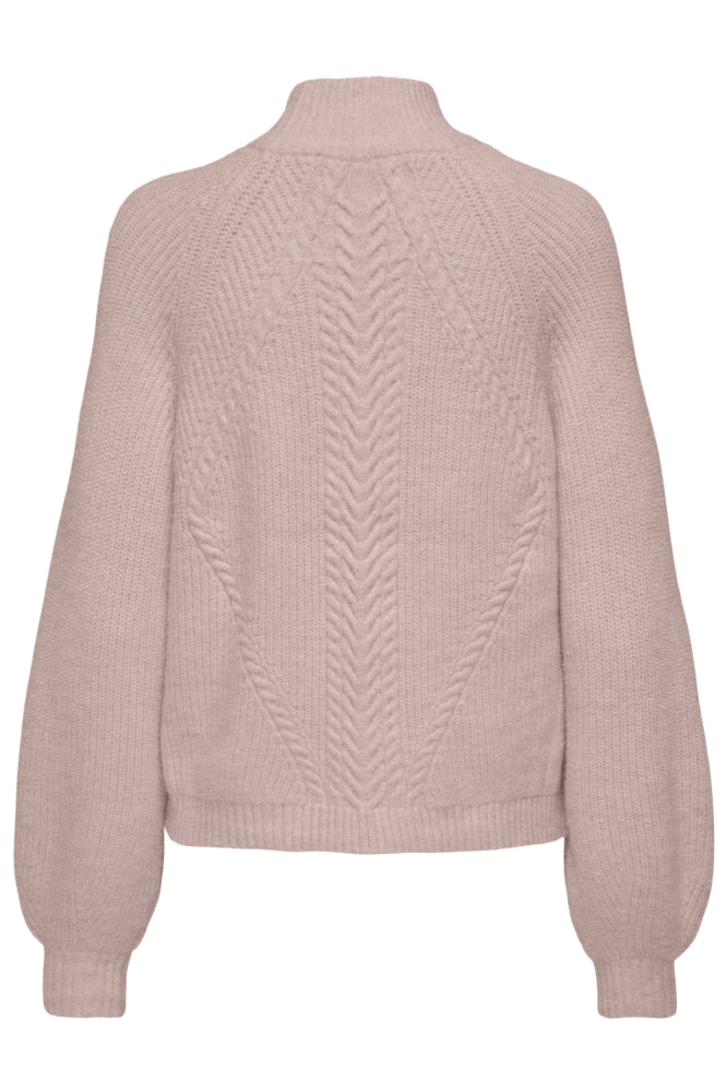 Only roze dames trui | Achteraanzicht