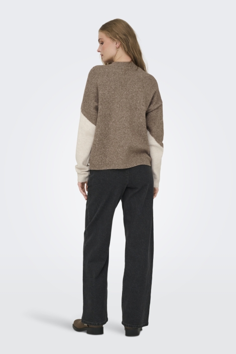 Jacqueline de Yong zand dames trui | Model