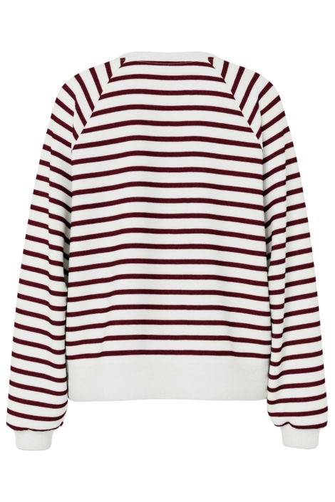 Pieces witte dames sweater | Achteraanzicht