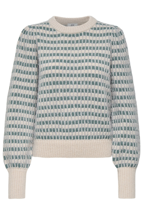 Jacqueline de Yong beige dames trui | Vooraanzicht