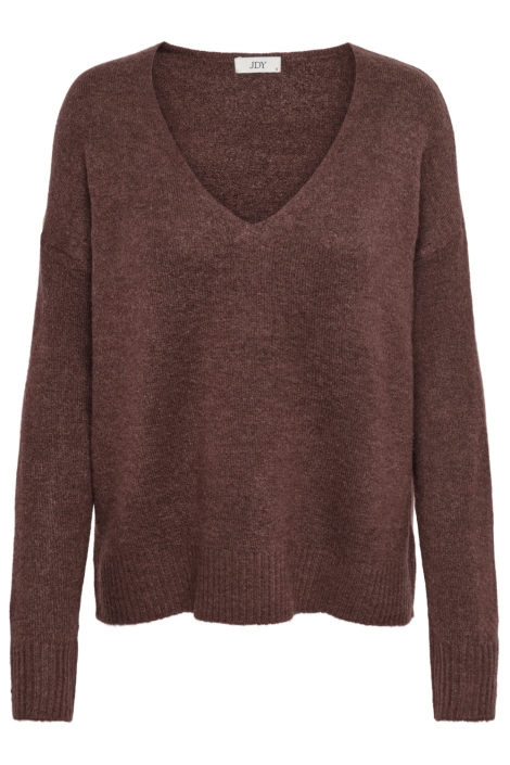 Jacqueline de Yong bruine dames trui | Vooraanzicht