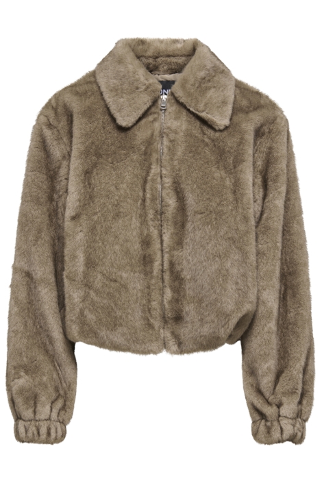 Only taupe dames jas | Vooraanzicht