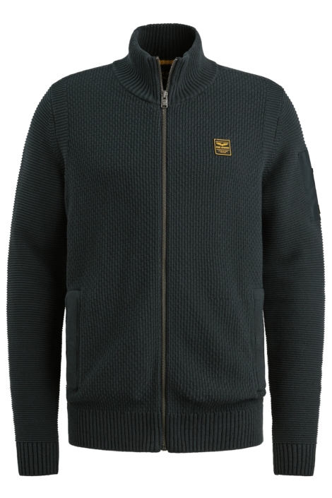 PME legend blauwe heren vest | Vooraanzicht