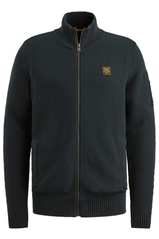 PME legend blauwe heren vest | Vooraanzicht