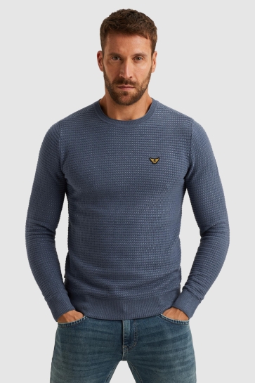 PME legend Trui TRUI VAN KATOEN MOULINE PKW2511330 5301