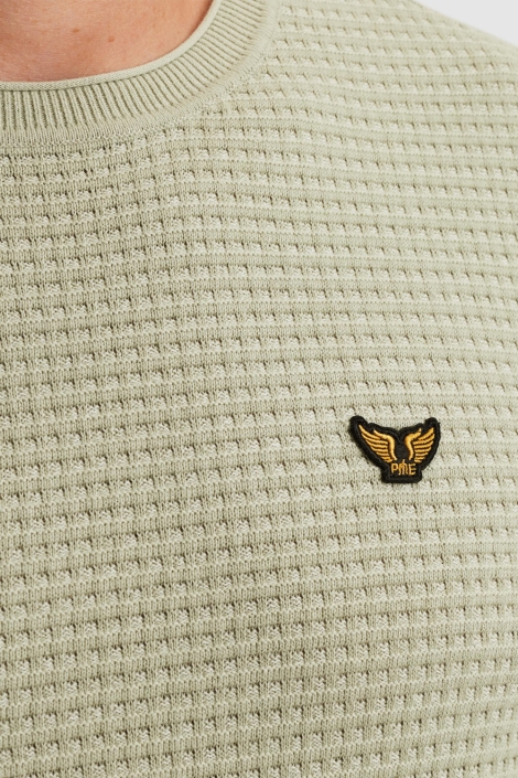 PME legend groene heren trui | Kleurstaal