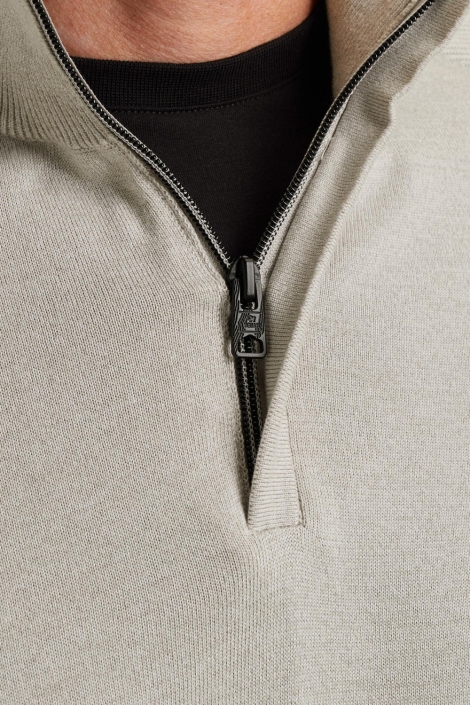 Vanguard grijze heren trui | Close up