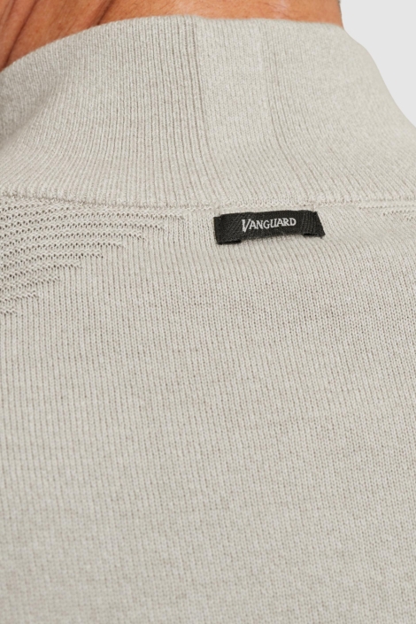 Vanguard grijze heren trui | Kleurstaal