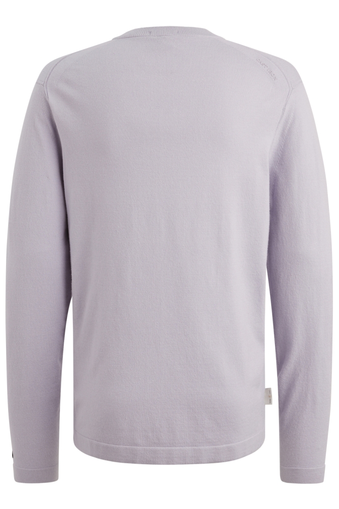 Cast Iron roze heren trui | Achteraanzicht