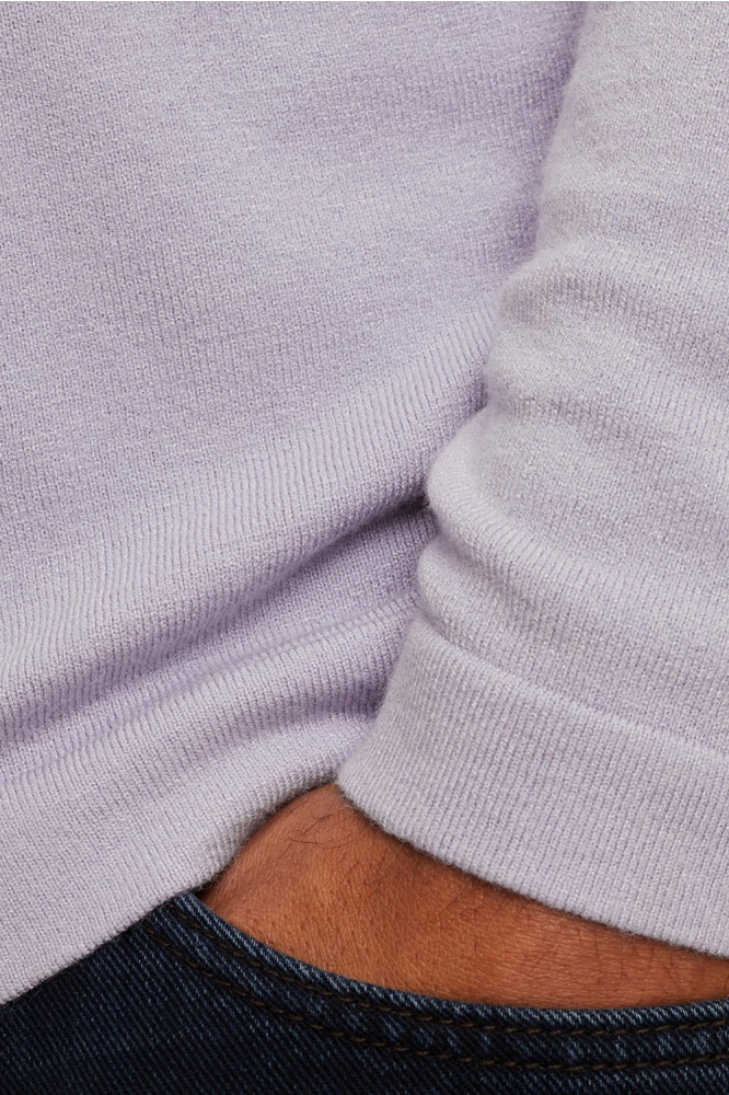 Cast Iron roze heren trui | Close up