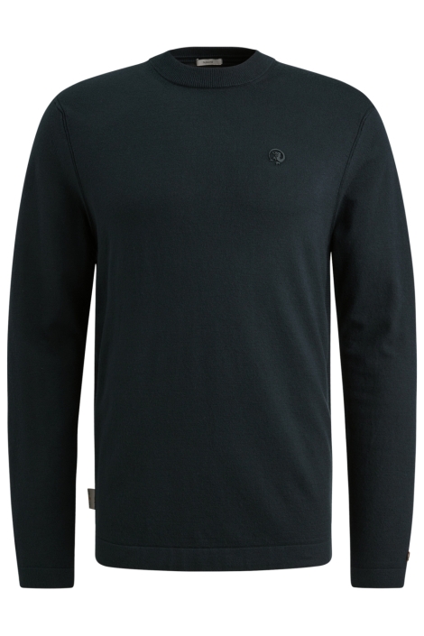 Cast Iron blauwe heren trui | Vooraanzicht