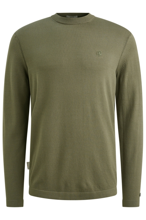 Cast Iron groene heren trui | Vooraanzicht