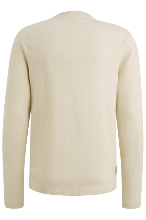 Cast Iron beige heren trui | Achteraanzicht