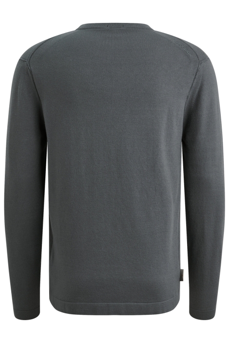 Cast Iron blauwe heren trui | Achteraanzicht