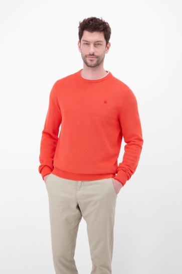 Lerros Trui SWEATSHIRT IN KLEURIGE LOOK 25D5012 328