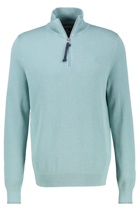 Lerros groene heren trui | Vooraanzicht