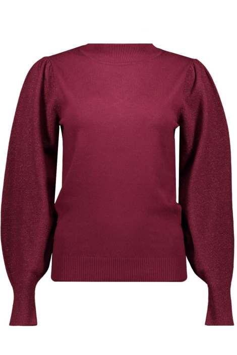Zoso bordeaux dames trui | Vooraanzicht