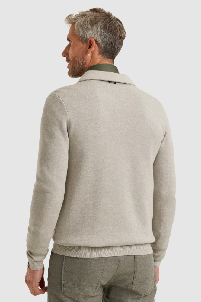 Vanguard grijze heren vest | Model achteraanzicht