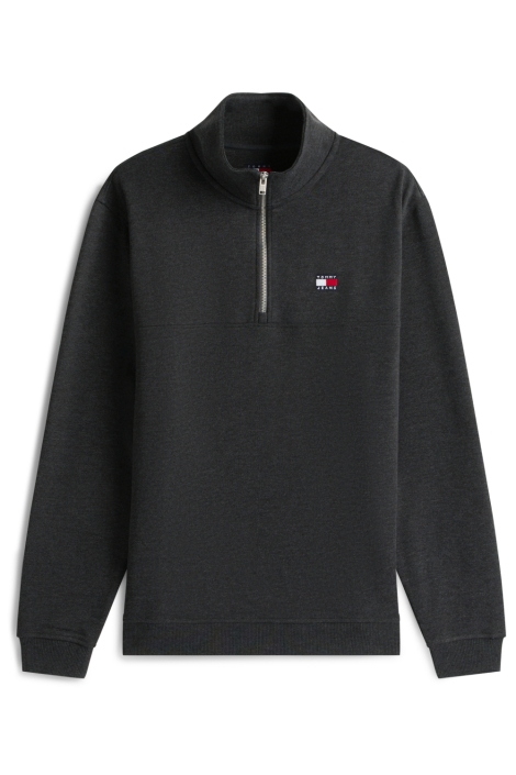 Tommy Jeans zwarte heren sweater | Vooraanzicht