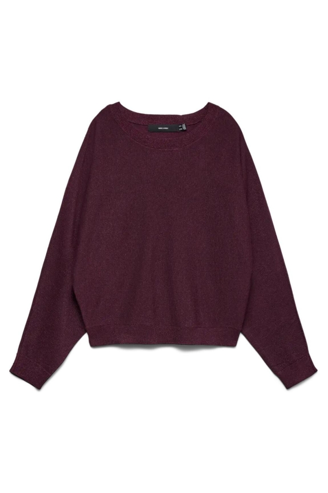 Vero Moda bordeaux dames trui | Vooraanzicht