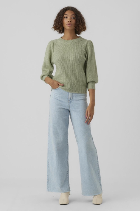 Vero Moda groene dames trui | Model